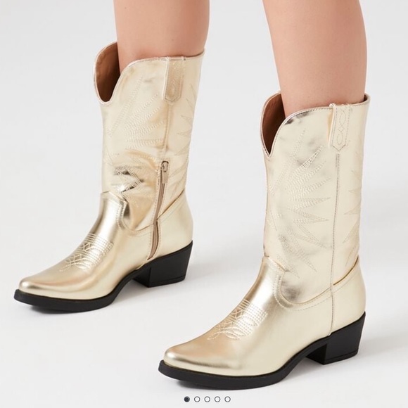 Metallic Cowboy Boots - Picture 2 of 5